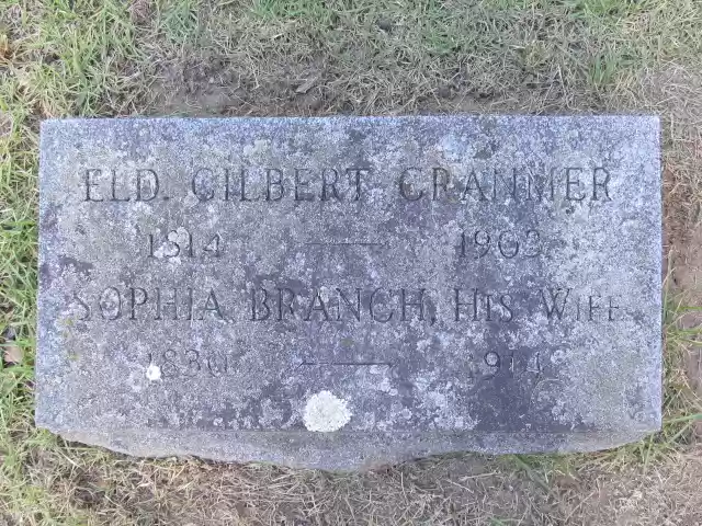 Gilbert Cranmer grave
